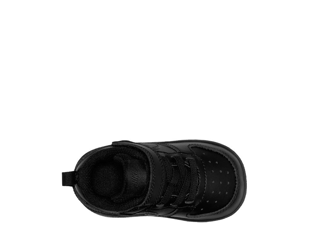 Nike Court Borough Low 2 (TDV) Dziecięce Czarne (BQ5453-001) Nike Court Borough Low 2 (TDV) Dziecięce Czarne (BQ5453-001)