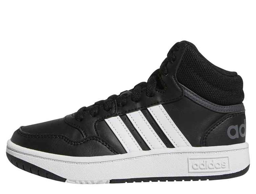 adidas Hoops Mid 3.0  K Dziecięce Czarno-Białe (GW0402) adidas Hoops Mid 3.0  K Dziecięce Czarno-Białe (GW0402)