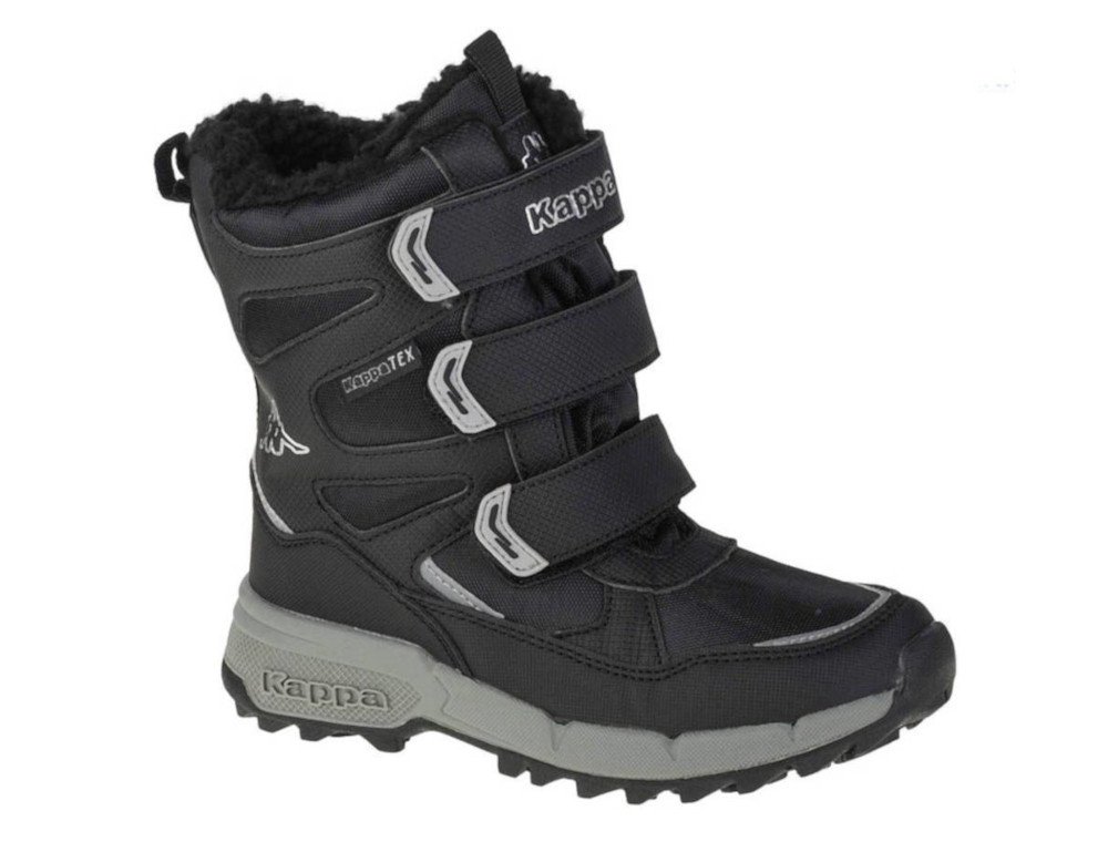 Kappa Vipos Tex K Dziecięce Czarno-Srebrne (260902K-1115) Kappa Vipos Tex K Dziecięce Czarno-Srebrne (260902K-1115)