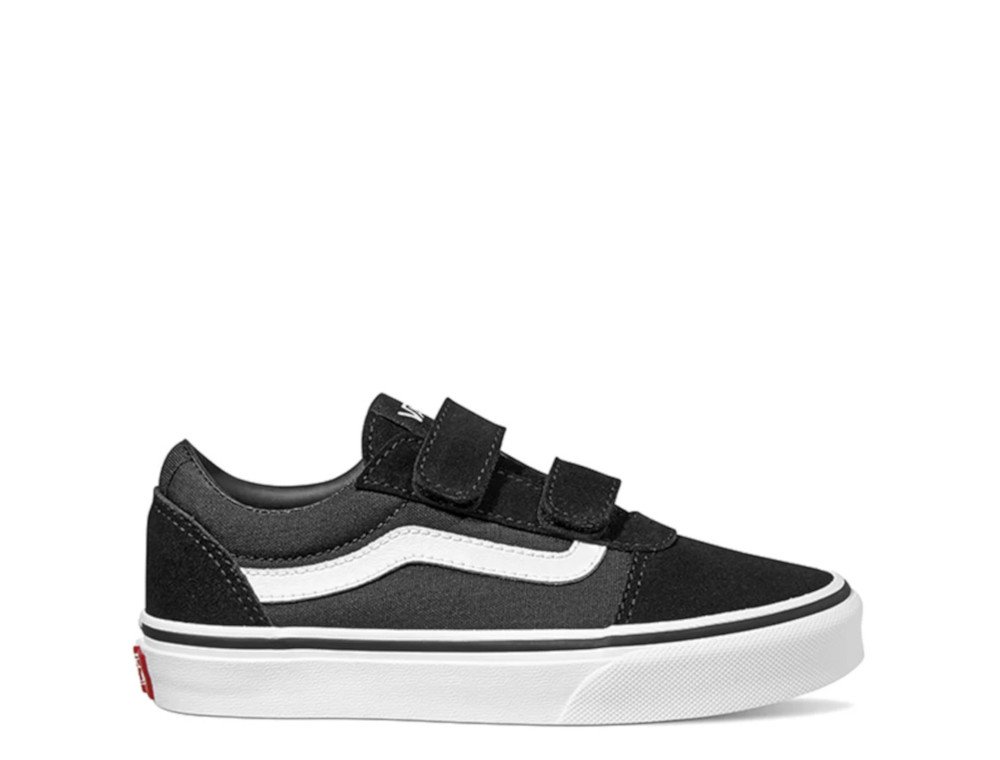 Vans YT Ward V (Suede/Canvas) Dziecięce Czarne (VN0A4BUDIJU) Vans YT Ward V (Suede/Canvas) Dziecięce Czarne (VN0A4BUDIJU)