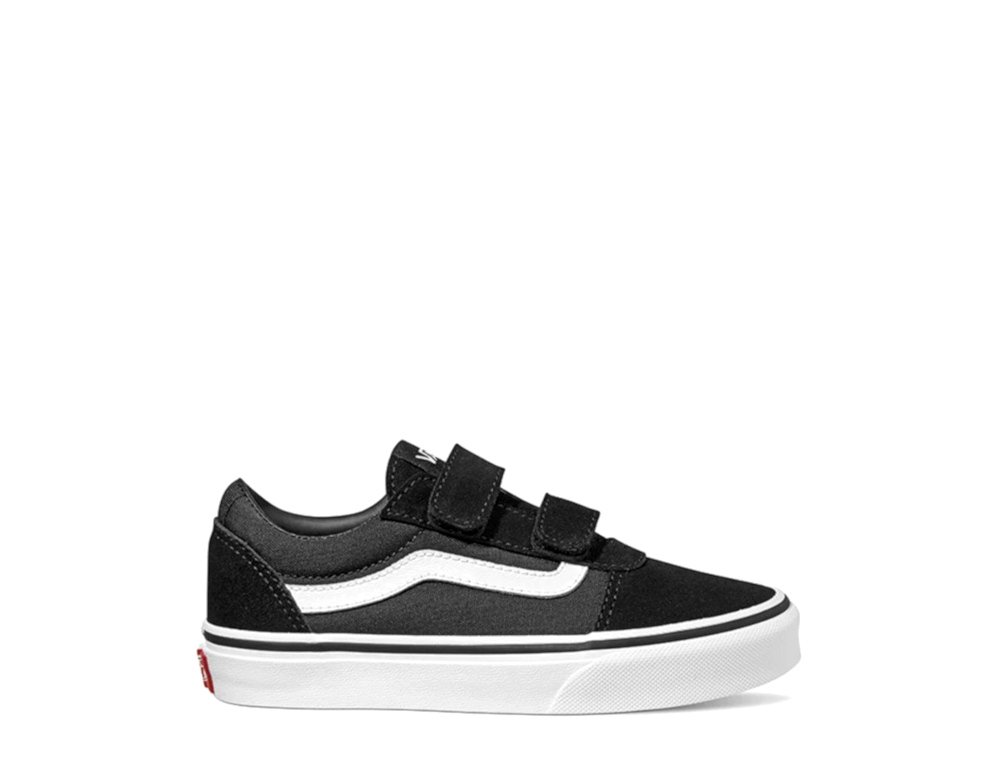 Vans YT Ward V (Suede/Canvas) Dziecięce Czarne (VN0A4BUDIJU) Vans YT Ward V (Suede/Canvas) Dziecięce Czarne (VN0A4BUDIJU)