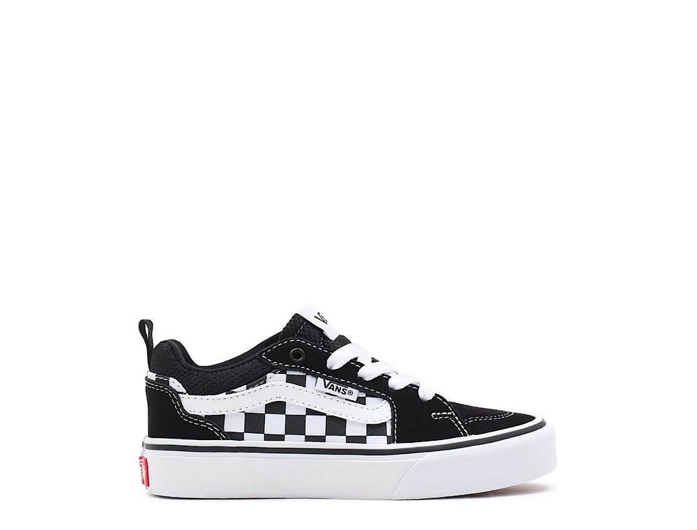 Vans YT Filmore (CHECKERBOARD) Unisex Czarno-Białe (VN0A3MVP5GX)
