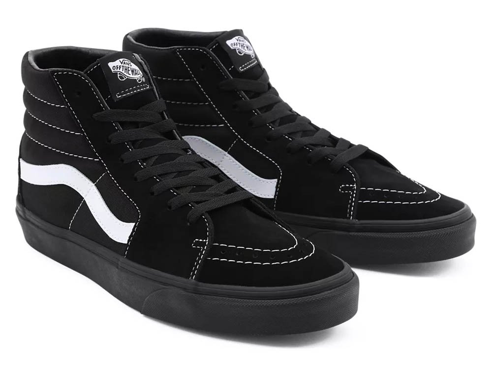 Vans Sk8-Hi Męskie Czarne (VN0A32QG5WU) Vans Sk8-Hi Męskie Czarne (VN0A32QG5WU)