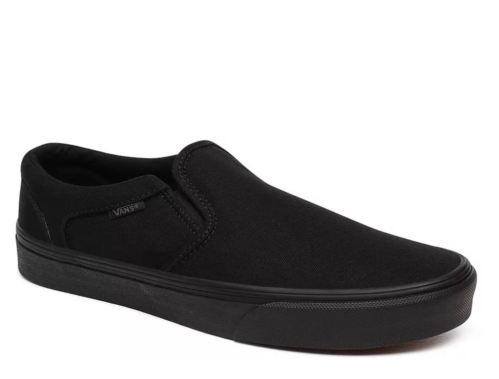Vans MN Asher (CANVAS) Męskie Czarne (VN000SEQ186) Vans MN Asher (CANVAS) Męskie Czarne (VN000SEQ186)