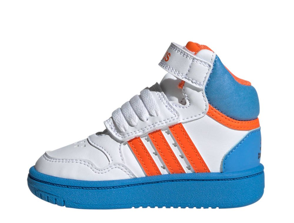 adidas Hoops Mid 3.0 AC I Dziecięce Biało-Pomarańczowe (GY6633) adidas Hoops Mid 3.0 AC I Dziecięce Biało-Pomarańczowe (GY6633)