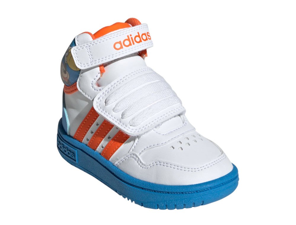 adidas Hoops Mid 3.0 AC I Dziecięce Biało-Pomarańczowe (GY6633) adidas Hoops Mid 3.0 AC I Dziecięce Biało-Pomarańczowe (GY6633)