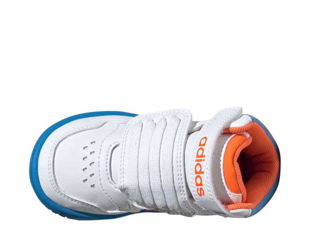 adidas Hoops Mid 3.0 AC I Dziecięce Biało-Pomarańczowe (GY6633) adidas Hoops Mid 3.0 AC I Dziecięce Biało-Pomarańczowe (GY6633)