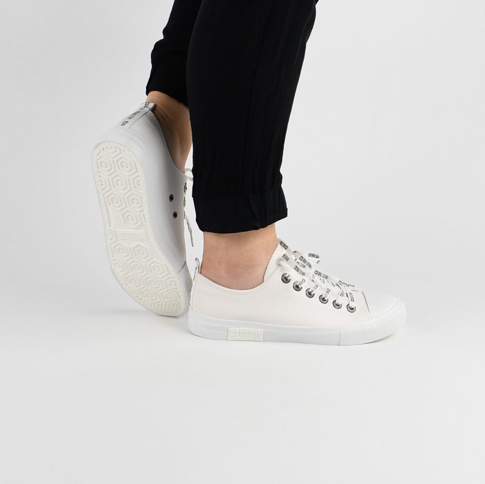 Trampki Big Star Damskie Białe