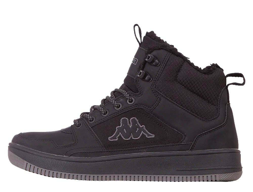 Kappa Shab Fur  Męskie Czarne (243046FUR-1111) Kappa Shab Fur  Męskie Czarne (243046FUR-1111)