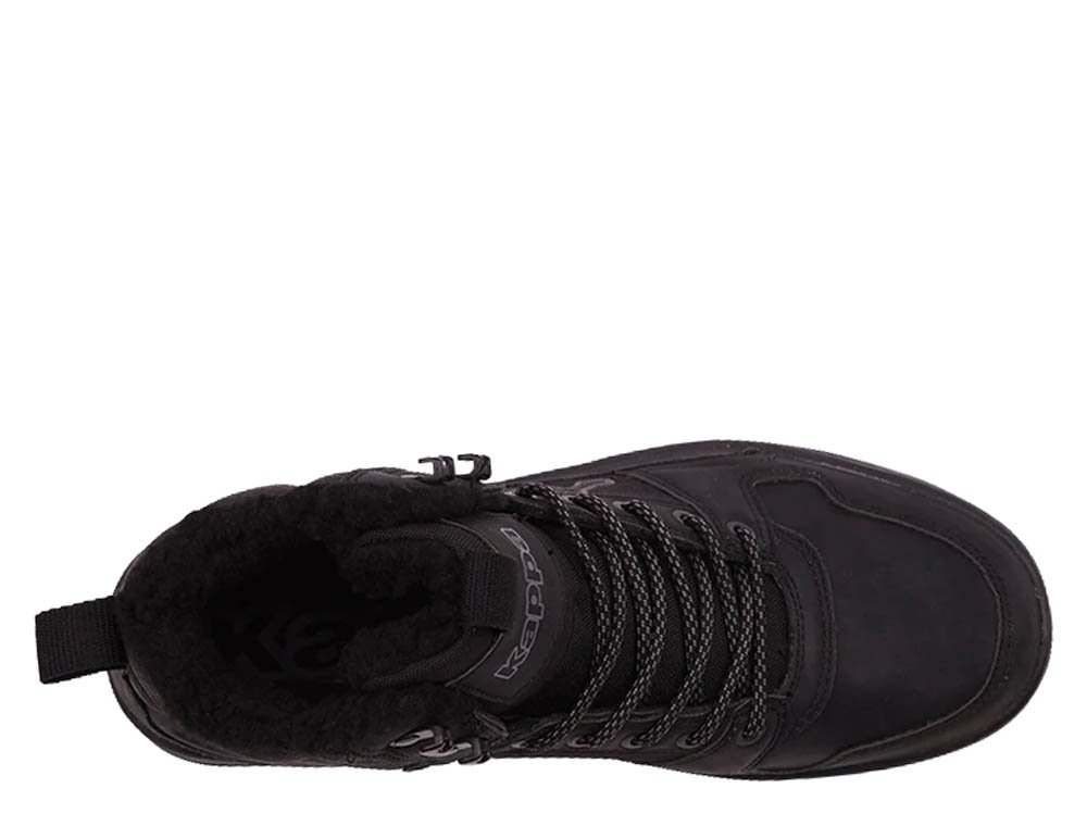 Kappa Shab Fur  Męskie Czarne (243046FUR-1111) Kappa Shab Fur  Męskie Czarne (243046FUR-1111)