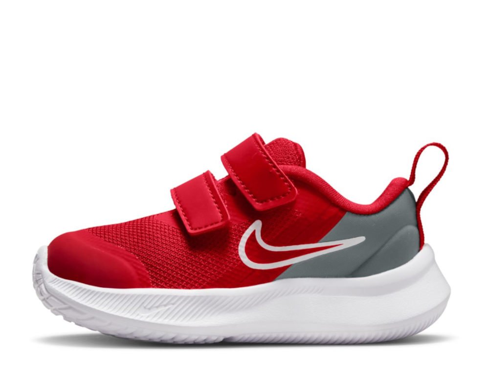 Nike Star Runner 3 (TDV) Dziecięce Czerwono-Szare (DA2778-607) Nike Star Runner 3 (TDV) Dziecięce Czerwono-Szare (DA2778-607)