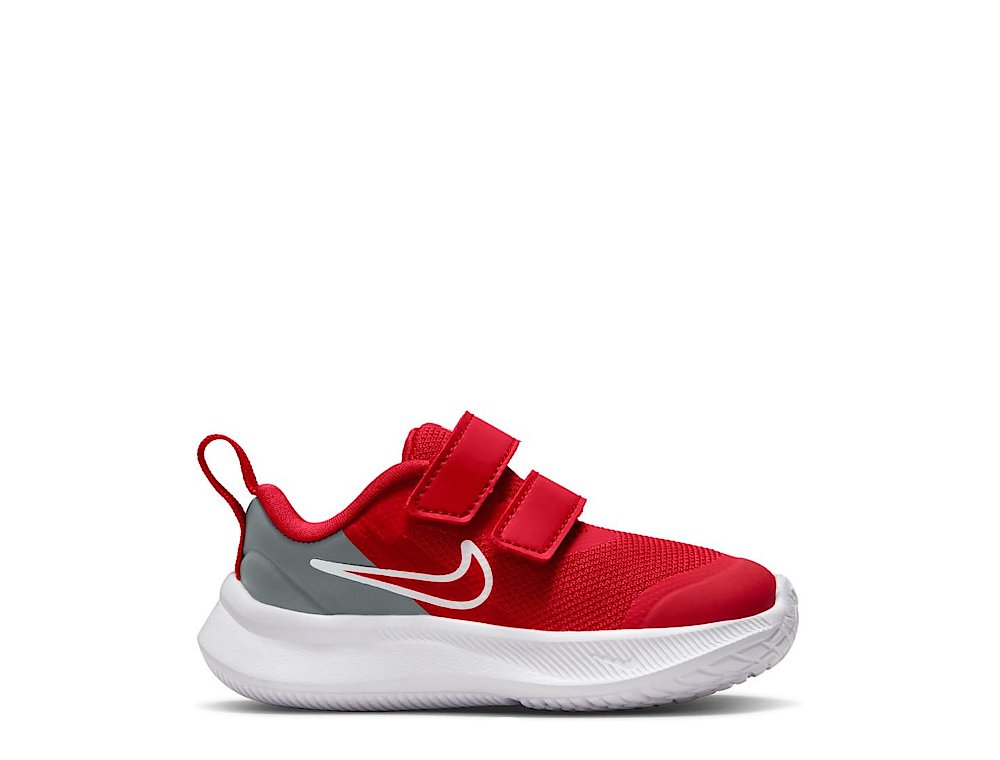 Nike Star Runner 3 (TDV) Dziecięce Czerwono-Szare (DA2778-607) Nike Star Runner 3 (TDV) Dziecięce Czerwono-Szare (DA2778-607)