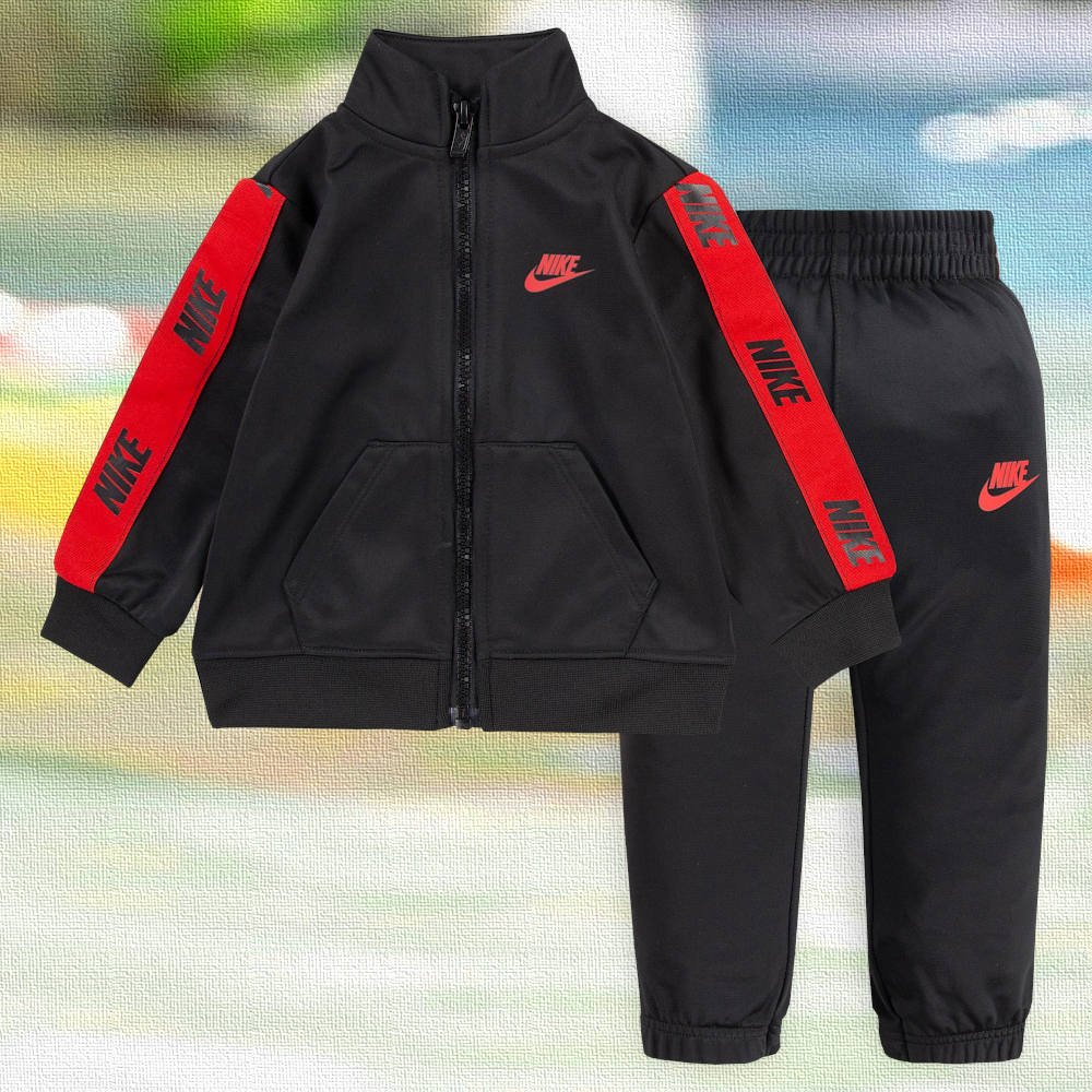 Nike Nsw Logo Tracksuit Set Czarny (86G796-023) Nike Nsw Logo Tracksuit Set Czarny (86G796-023)