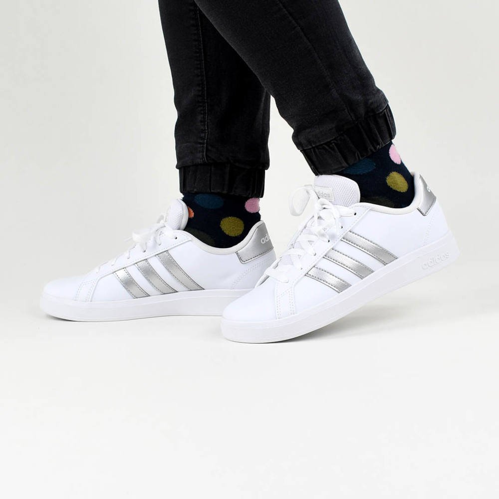 adidas Grand Court 2.0 Młodzieżowe Białe (GW6506) adidas Grand Court 2.0 Młodzieżowe Białe (GW6506)