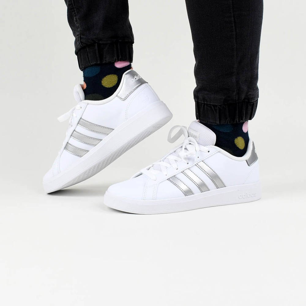 adidas Grand Court 2.0 Młodzieżowe Białe (GW6506) adidas Grand Court 2.0 Młodzieżowe Białe (GW6506)