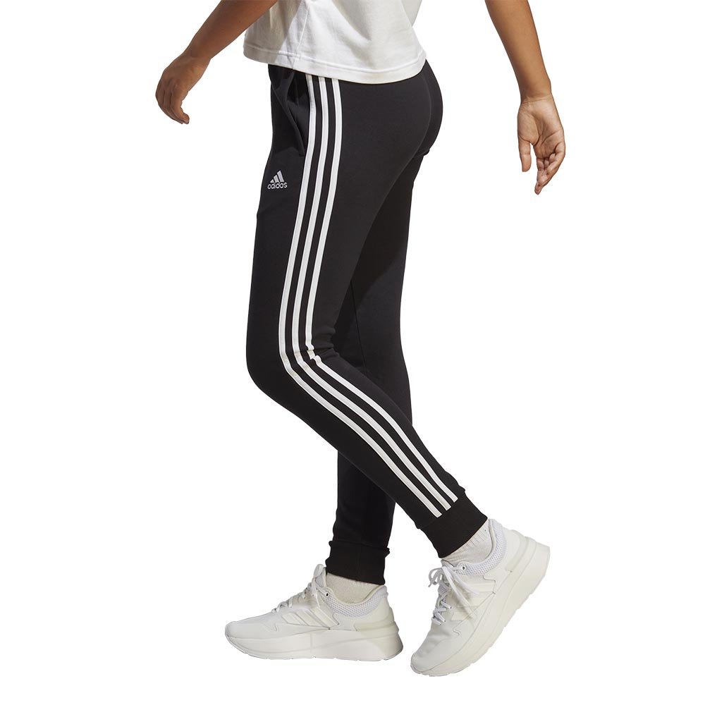 adidas Essentials 3-Stripes FT Cuffed Pants (IC8770) adidas Essentials 3-Stripes FT Cuffed Pants (IC8770)