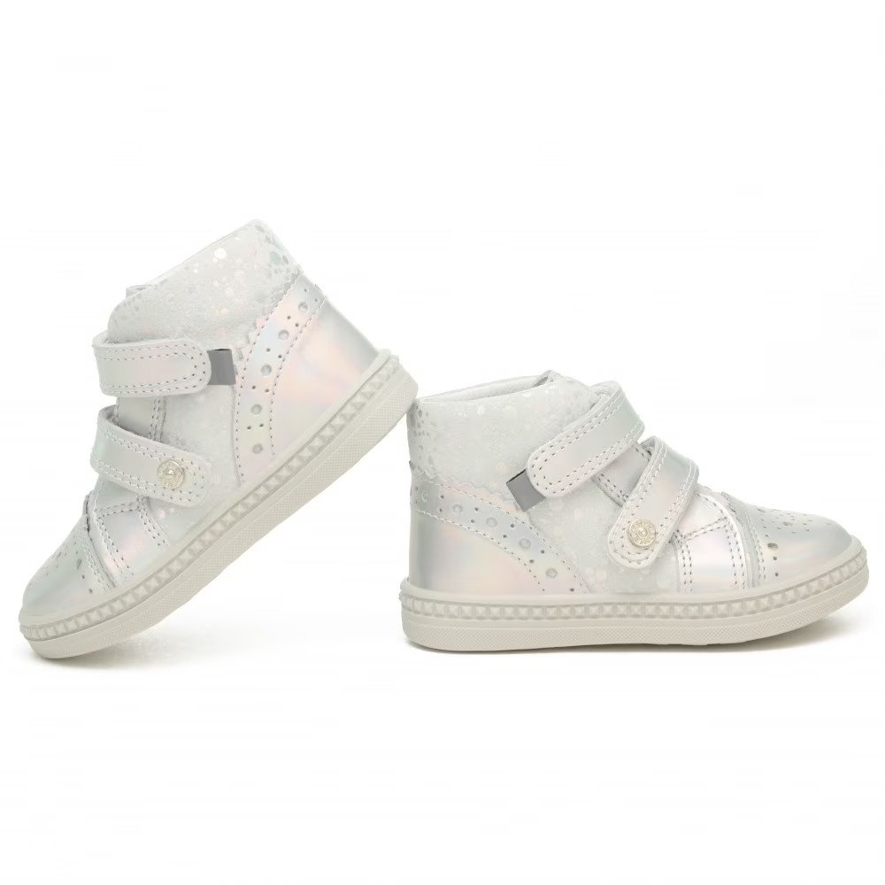 Bartek Profilaktyczne Trzewiki Dziecięce Różowo-Szare (W-91764-025)