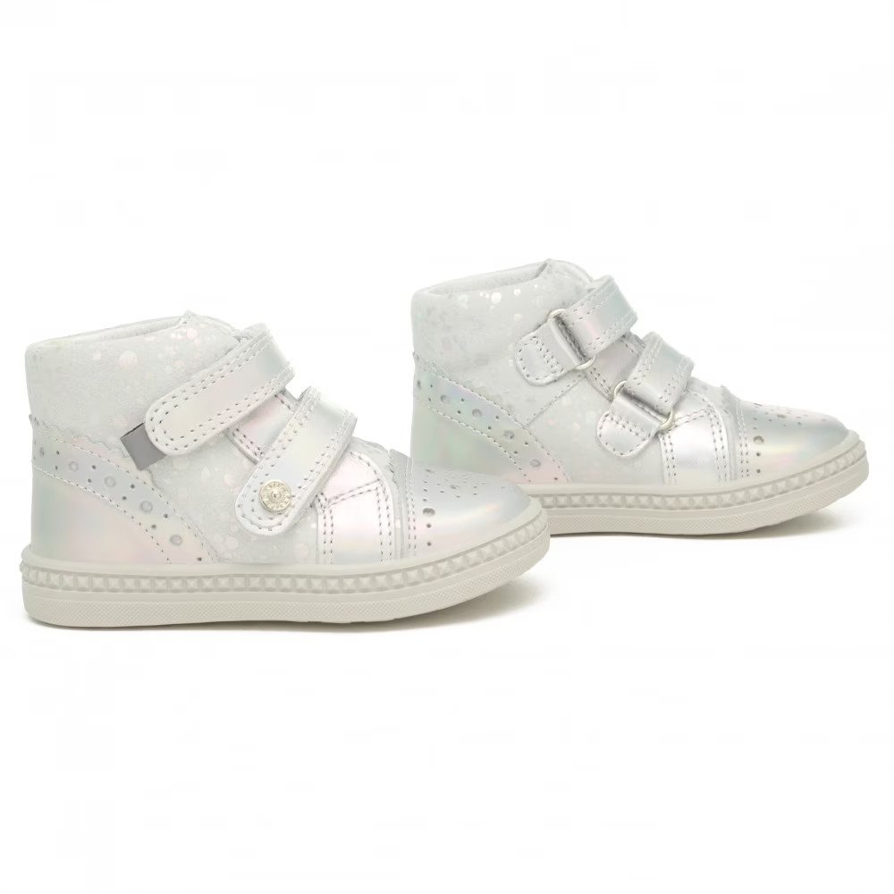 Bartek Profilaktyczne Trzewiki Dziecięce Różowo-Szare (W-91764-025)