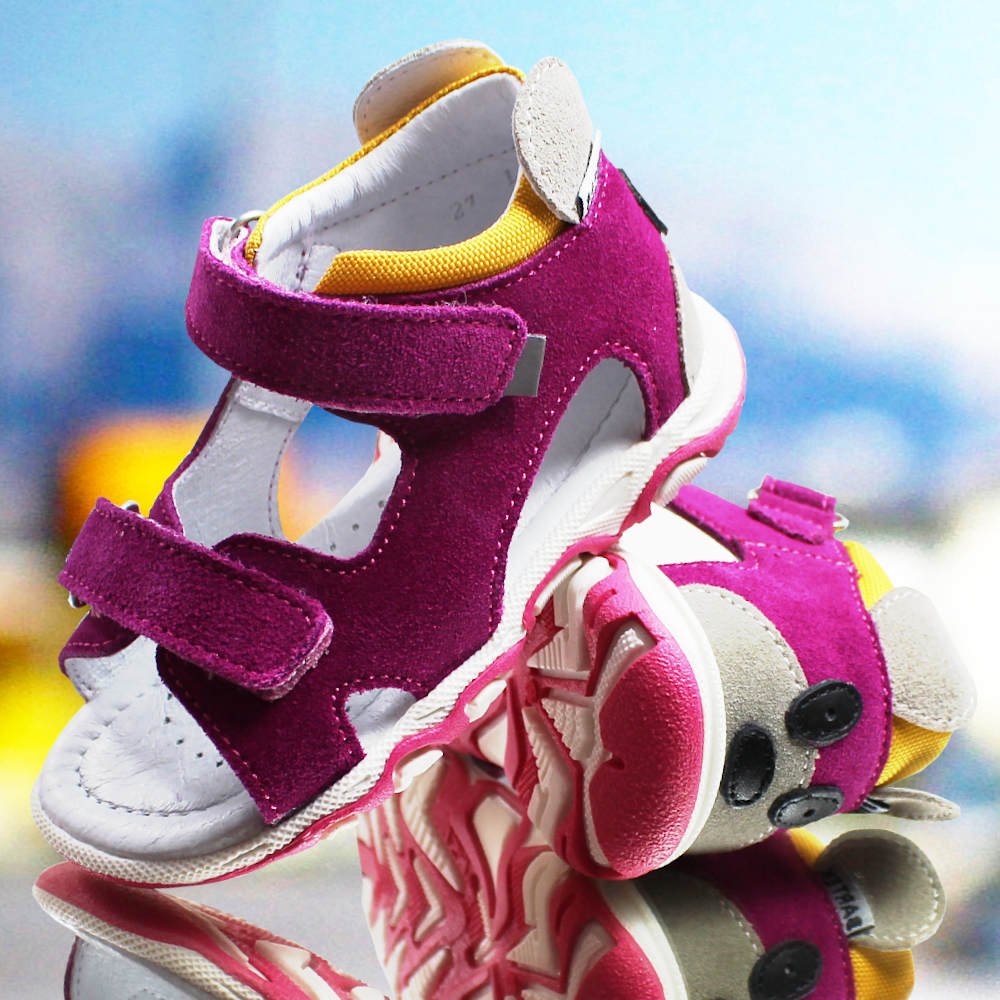 Bartek Sandały wysokie Dziecięce Fuksja (11144009) Bartek Sandały wysokie Dziecięce Fuksja (11144009)