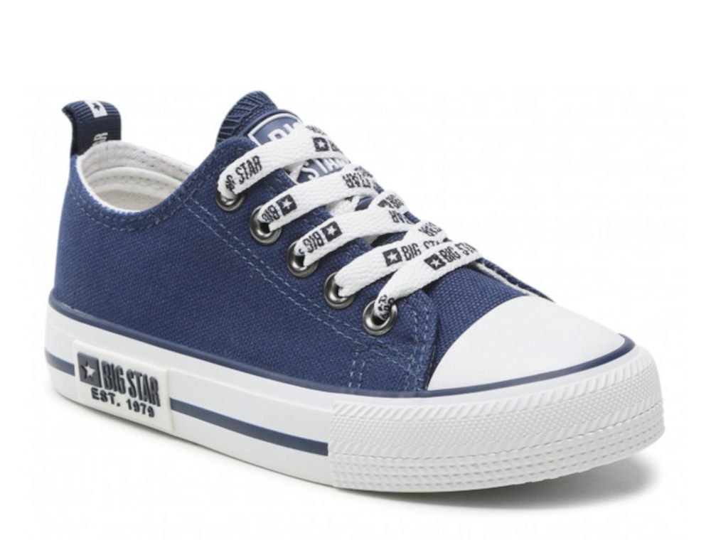 Big Star Trampki Dziecięce Granatowo-Białe (KK374046) Big Star Trampki Dziecięce Granatowo-Białe (KK374046)