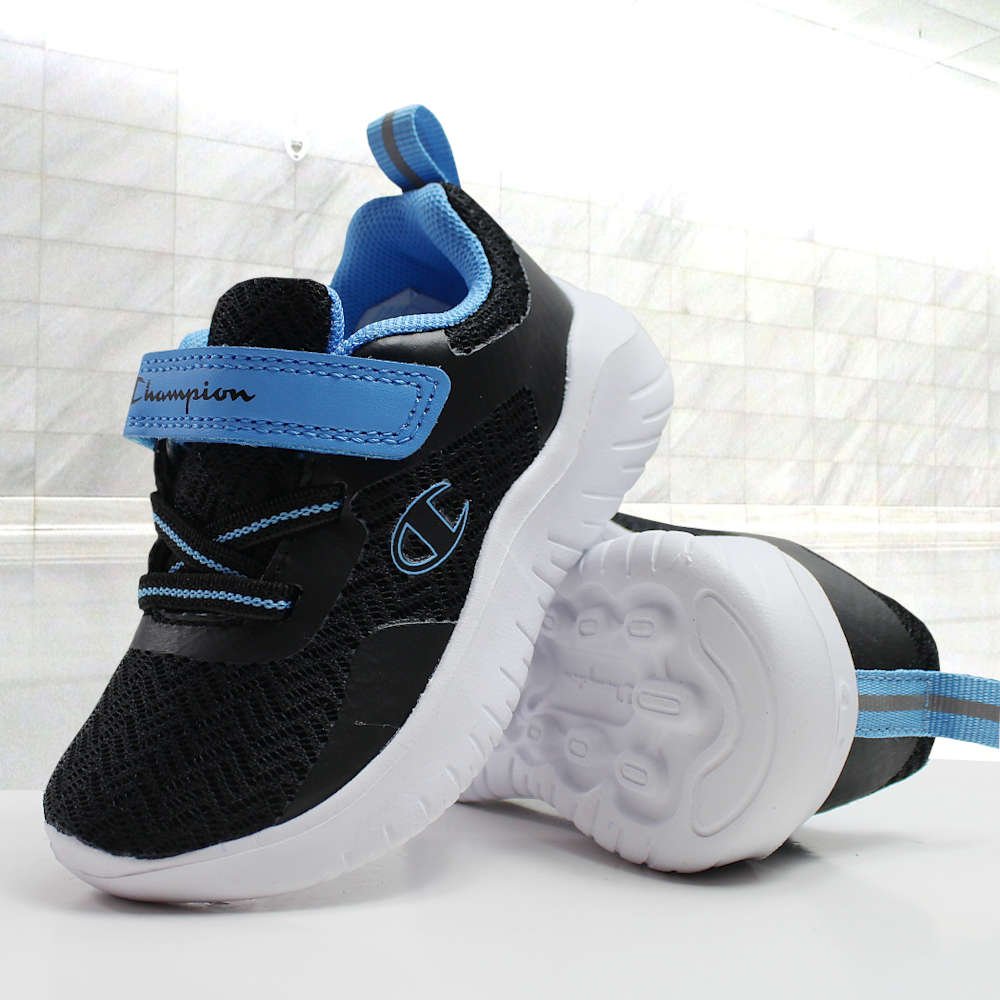 Champion Low Cut Shoe Softy Evolve B (TD) Dziecięce Czarno-Niebieskie (S32453-KK002) Champion Low Cut Shoe Softy Evolve B (TD) Dziecięce Czarno-Niebieskie (S32453-KK002)