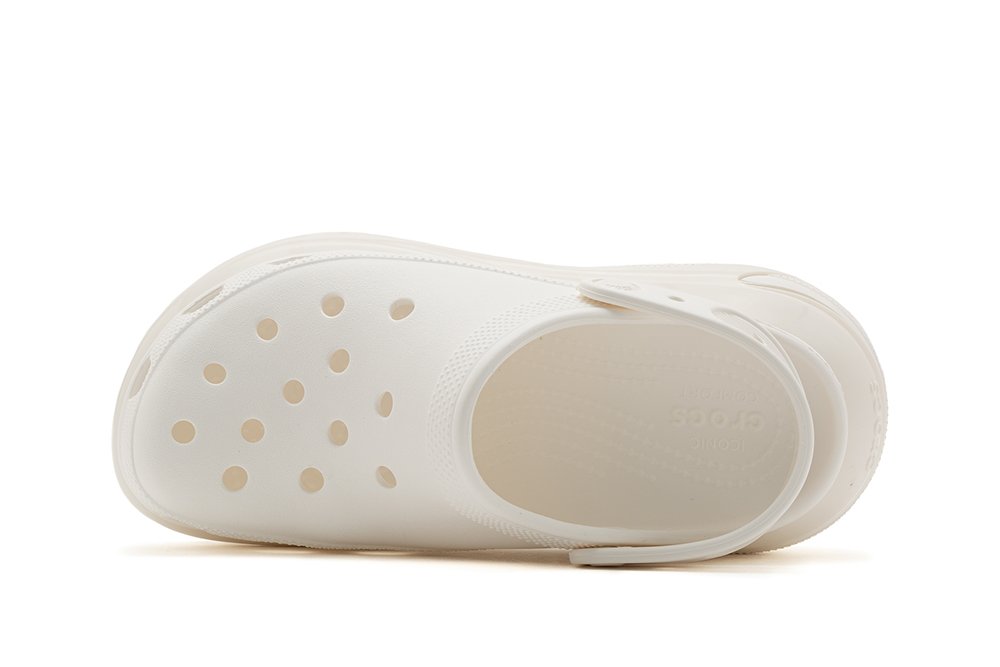 Crocs Classic Mega Crush Clog "White" (207988-WHITE) Crocs Classic Mega Crush Clog "White" (207988-WHITE)