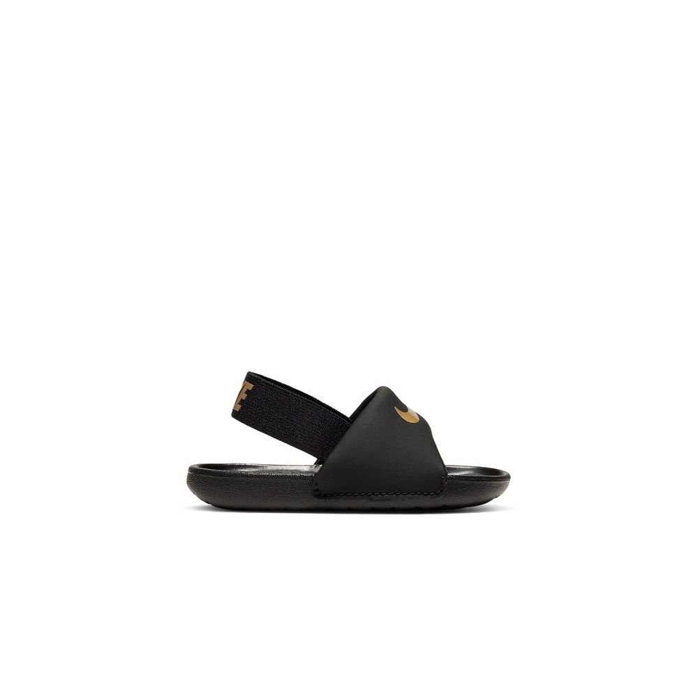 Nike Kawa Slide (TD) Dziecięce Czarno-Złote (BV1094-003) Nike Kawa Slide (TD) Dziecięce Czarno-Złote (BV1094-003)