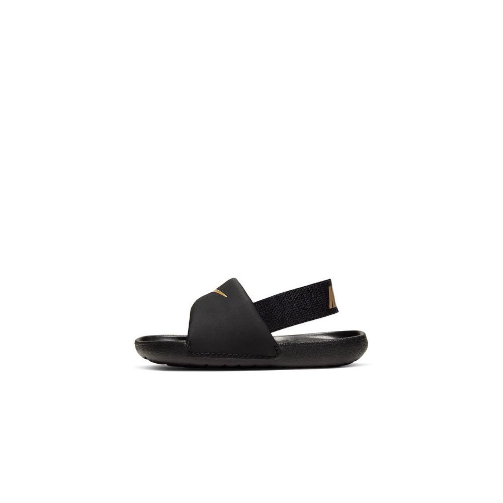 Nike Kawa Slide (TD) Dziecięce Czarno-Złote (BV1094-003) Nike Kawa Slide (TD) Dziecięce Czarno-Złote (BV1094-003)