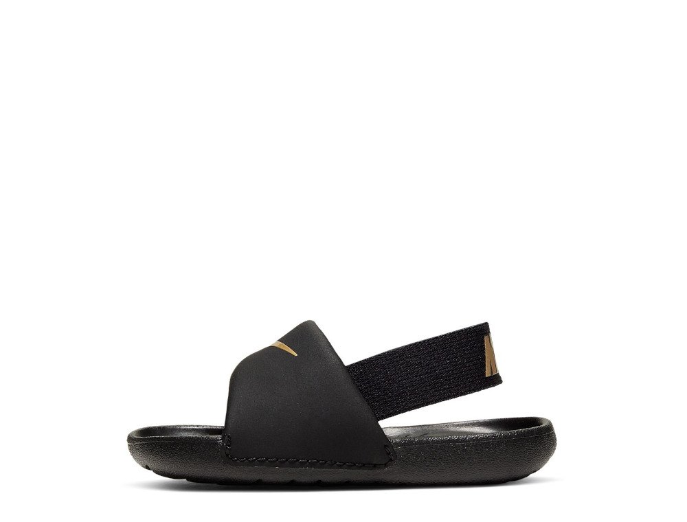 Nike Kawa Slide (TD) Dziecięce Czarno-Złote (BV1094-003) Nike Kawa Slide (TD) Dziecięce Czarno-Złote (BV1094-003)