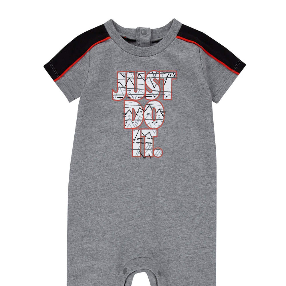 Nike B Nsw Lbr SS Coverall Szary (66K515-GEH) Nike B Nsw Lbr SS Coverall Szary (66K515-GEH)