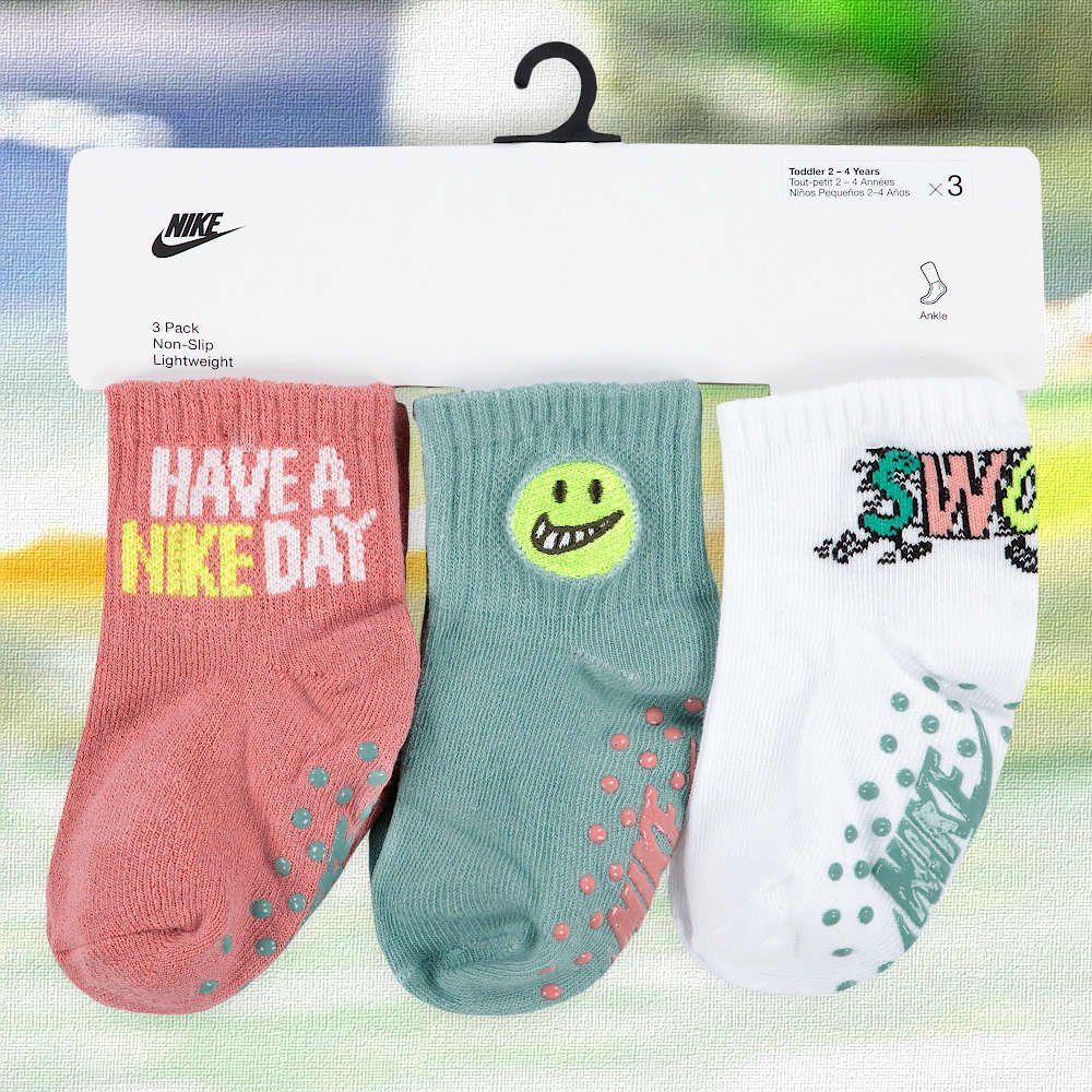 Nike Art Of Play Ankle Sock (3PC) Wielokolorowe (NN0960-R3T) Nike Art Of Play Ankle Sock (3PC) Wielokolorowe (NN0960-R3T)