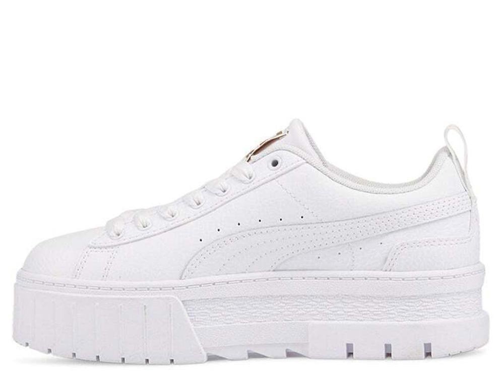 Puma Mayze Lth Młodzieżowe Białe (38452701) Puma Mayze Lth Młodzieżowe Białe (38452701)