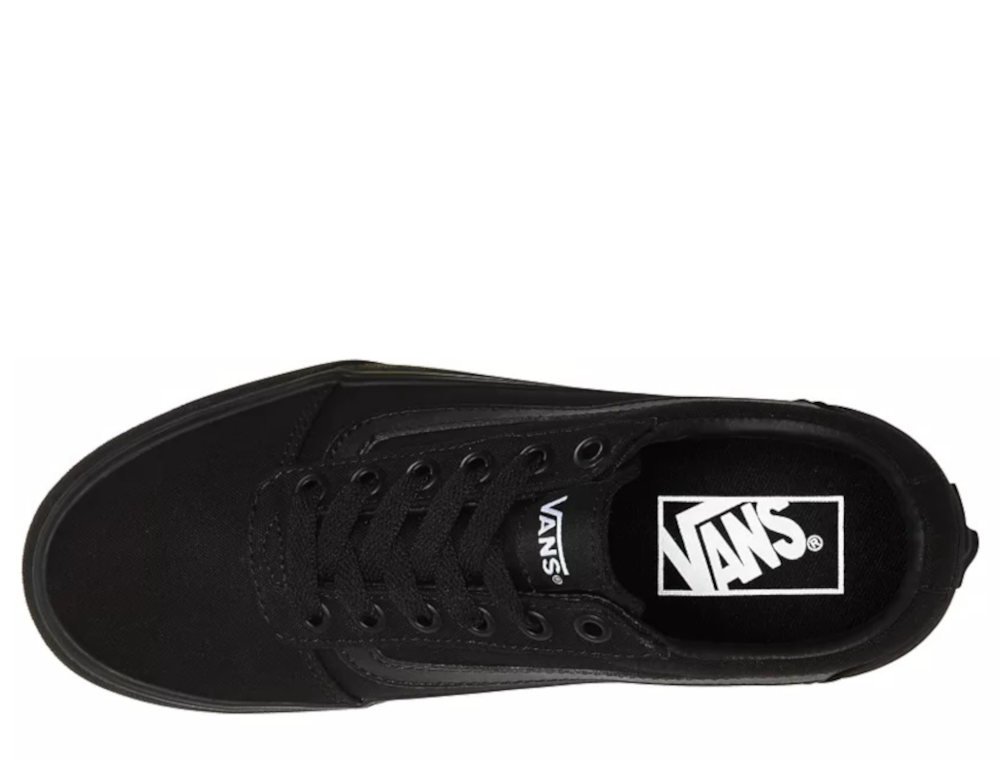 Vans WM Ward Platform Canvas Damskie Czarne (VN0A3TLC186) Vans WM Ward Platform Canvas Damskie Czarne (VN0A3TLC186)