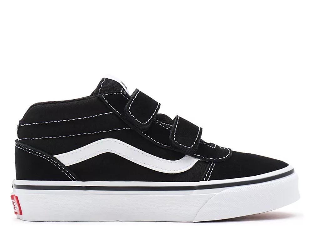 Vans YT Ward Mid V Młodzieżowe Czarne (VN0A5HZ9IJU) Vans YT Ward Mid V Młodzieżowe Czarne (VN0A5HZ9IJU)