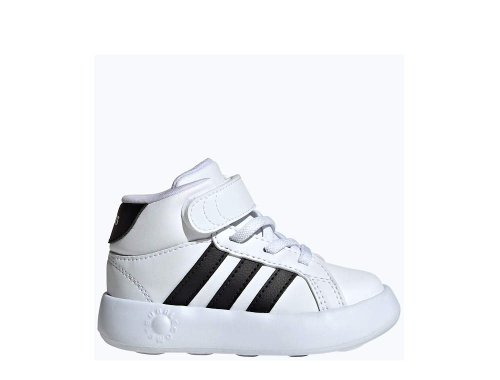 adidas Grand Court Mid Dziecięce Biało-Czarne (IE3866) adidas Grand Court Mid Dziecięce Biało-Czarne (IE3866)