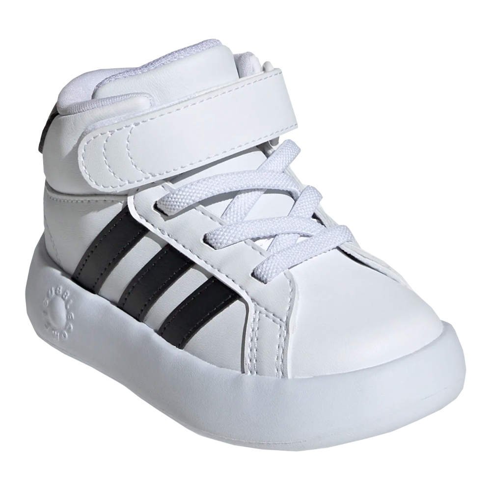 adidas Grand Court Mid Dziecięce Biało-Czarne (IE3866) adidas Grand Court Mid Dziecięce Biało-Czarne (IE3866)