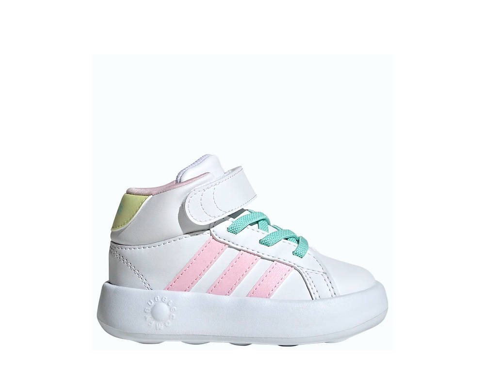 adidas Grand Court Mid I Dziecięce Biało-Różowe (IE8704) adidas Grand Court Mid I Dziecięce Biało-Różowe (IE8704)