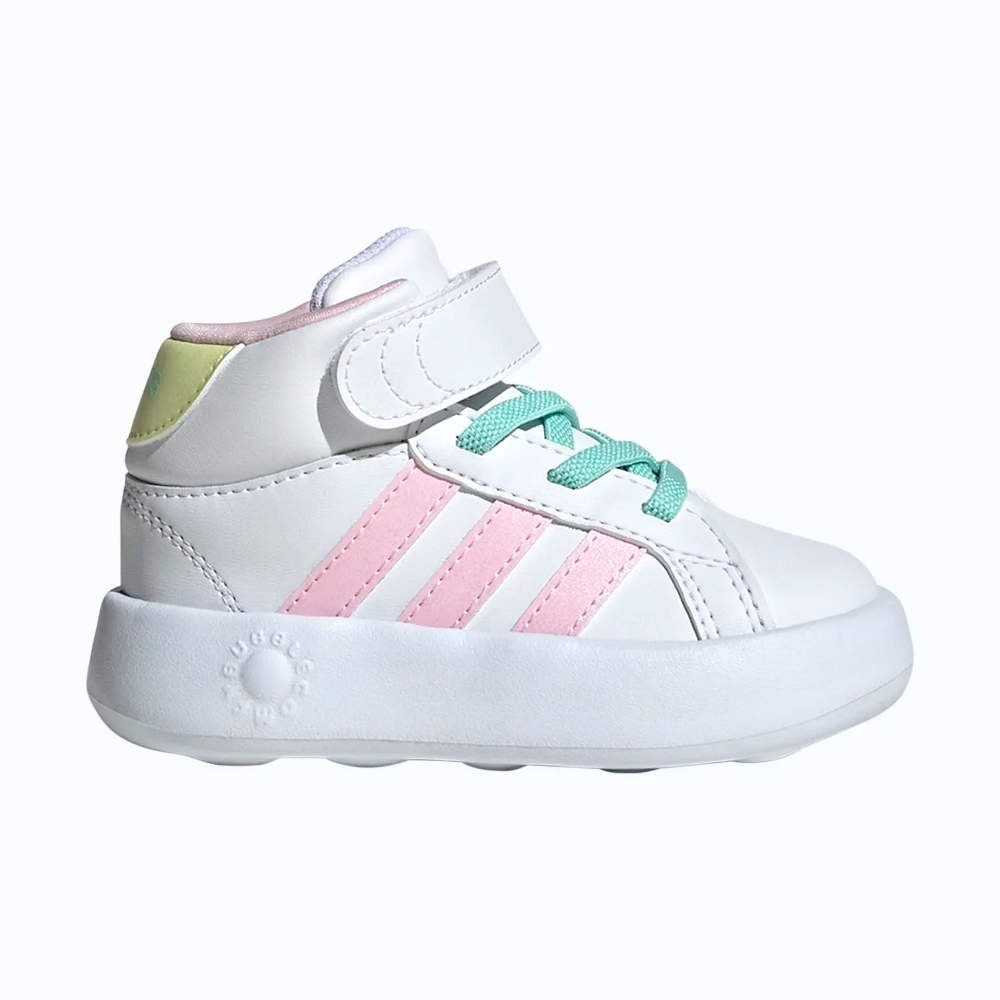 adidas Grand Court Mid I Dziecięce Biało-Różowe (IE8704) adidas Grand Court Mid I Dziecięce Biało-Różowe (IE8704)