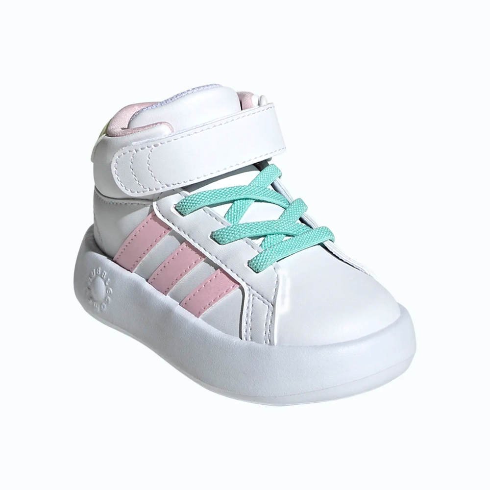 adidas Grand Court Mid I Dziecięce Biało-Różowe (IE8704) adidas Grand Court Mid I Dziecięce Biało-Różowe (IE8704)
