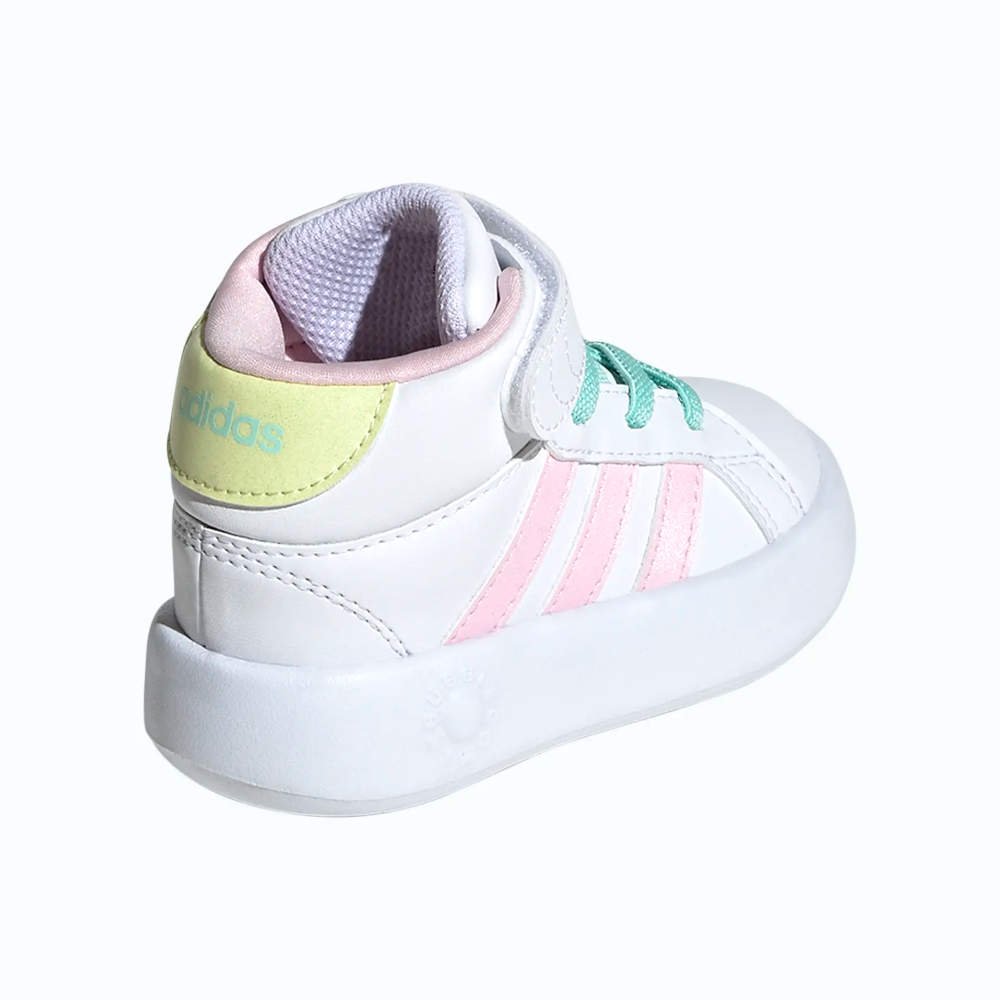 adidas Grand Court Mid I Dziecięce Biało-Różowe (IE8704) adidas Grand Court Mid I Dziecięce Biało-Różowe (IE8704)