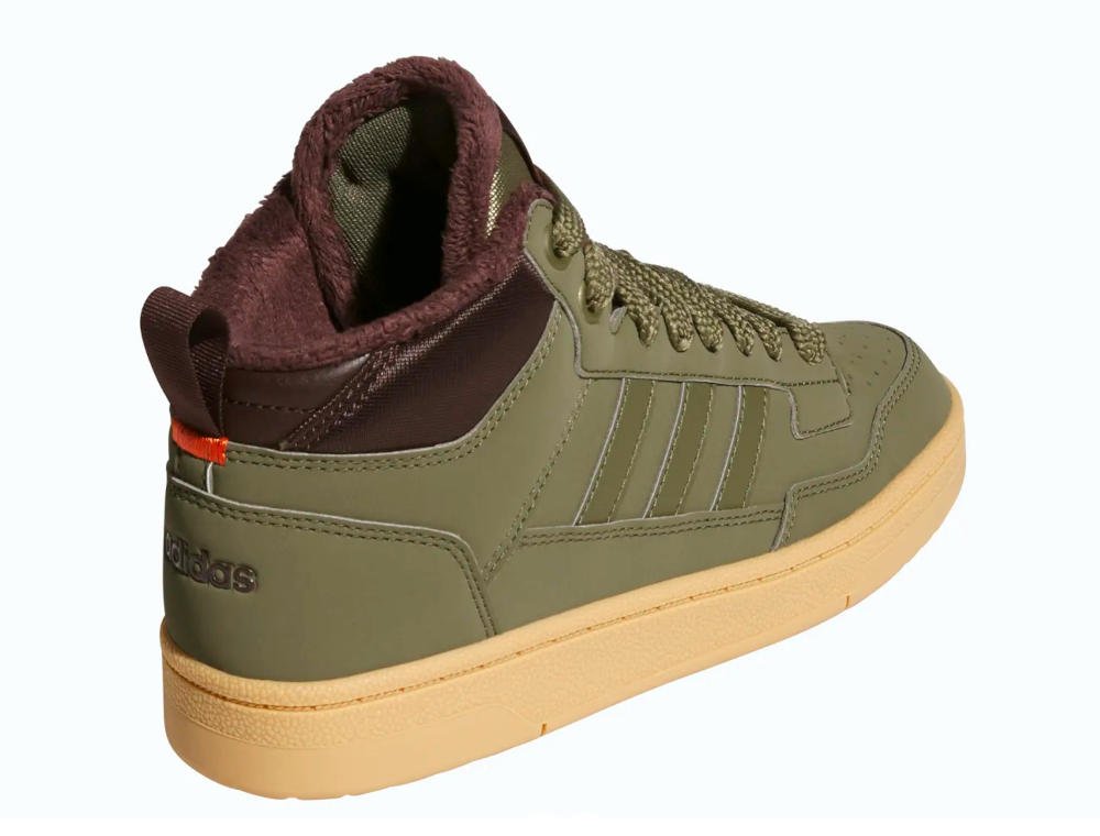 adidas Rapid Court Mid J Winterized Młodzieżowe Zielone (JR2813) adidas Rapid Court Mid J Winterized Młodzieżowe Zielone (JR2813)