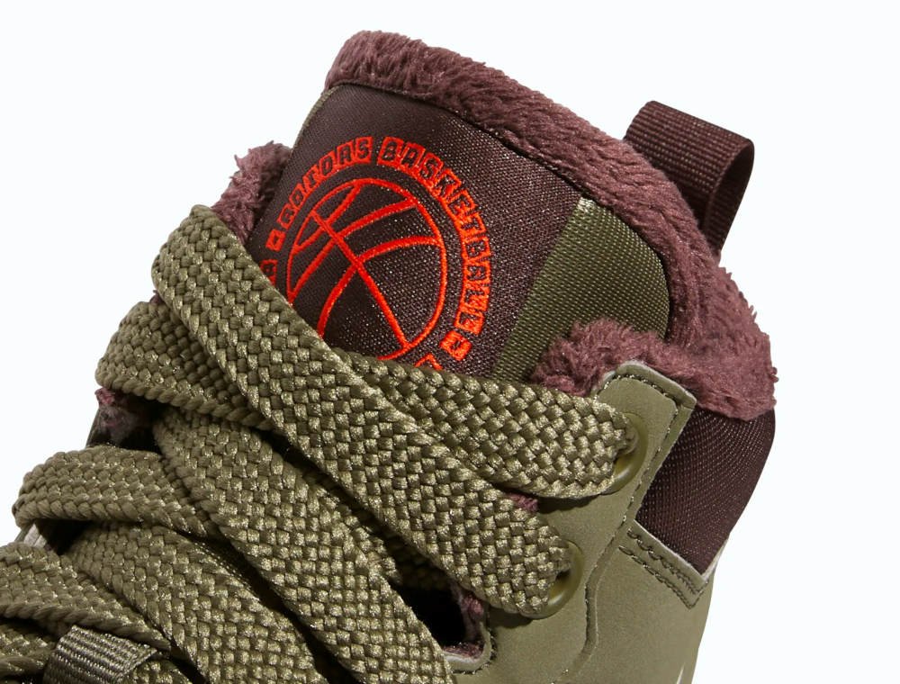 adidas Rapid Court Mid J Winterized Młodzieżowe Zielone (JR2813) adidas Rapid Court Mid J Winterized Młodzieżowe Zielone (JR2813)