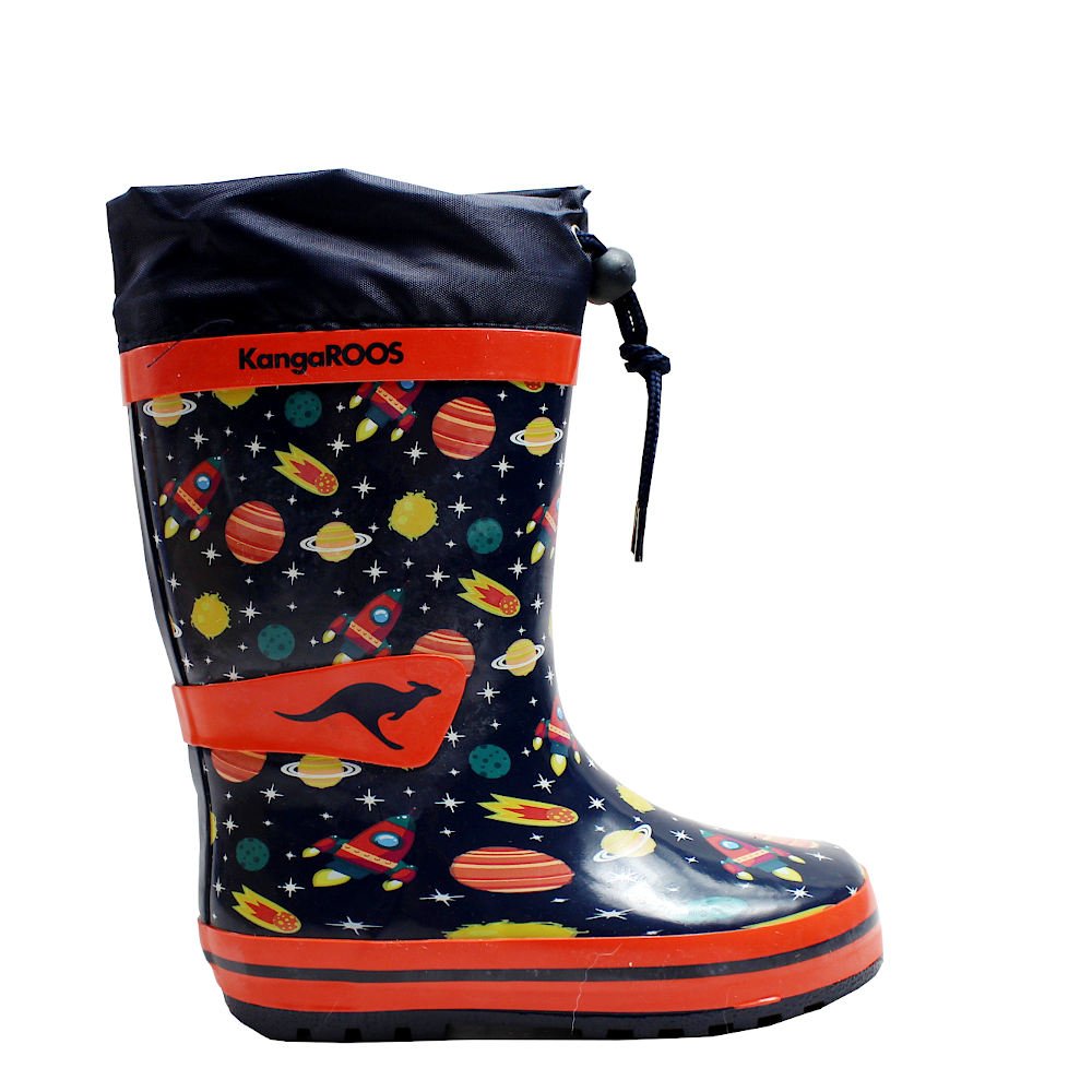 Kalosze KangaROOS K-Rain Dziecięce Granatowo-Pomarańczowe (182440004087) Kalosze KangaROOS K-Rain Dziecięce Granatowo-Pomarańczowe (182440004087)