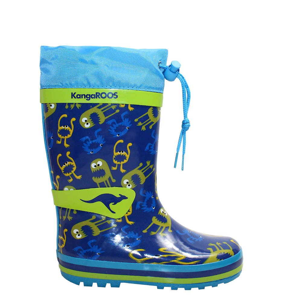 Kalosze KangaROOS K-Rain Dziecięce Granatowo-Multikolor (182440004802) Kalosze KangaROOS K-Rain Dziecięce Granatowo-Multikolor (182440004802)
