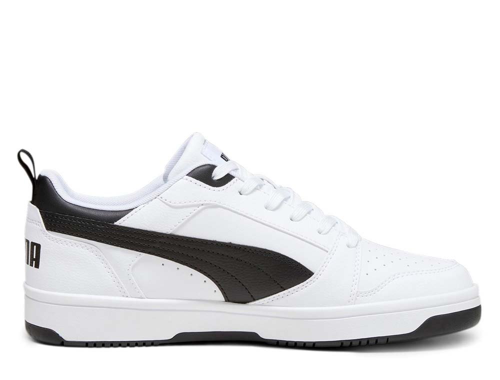 Puma Rebound V6 Low Męskie Białe (39232802) Puma Rebound V6 Low Męskie Białe (39232802)