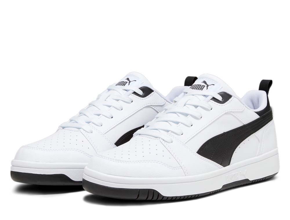 Puma Rebound V6 Low Męskie Białe (39232802) Puma Rebound V6 Low Męskie Białe (39232802)