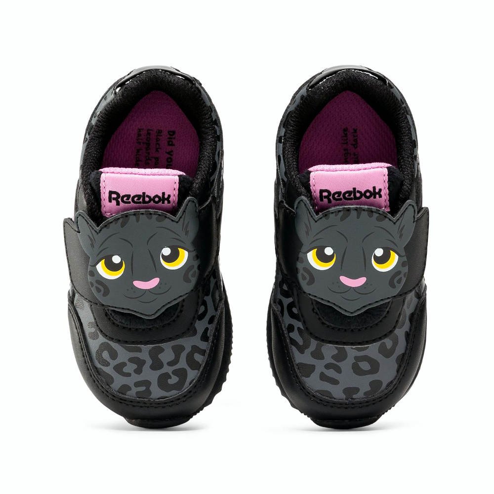 Reebok Royal Classic Jogger 2.0 KC Dziecięce Czarno-Różowe (100075218)