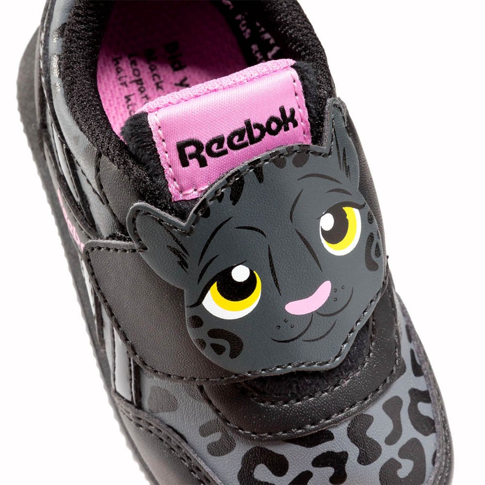 Reebok Royal Classic Jogger 2.0 KC Dziecięce Czarno-Różowe (100075218)