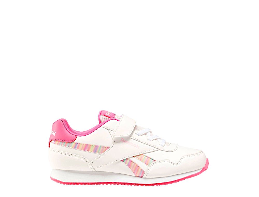 Reebok Royal Classic Jogger 3.0 1V Dziecięce Biało-Różowe (100074586) Reebok Royal Classic Jogger 3.0 1V Dziecięce Biało-Różowe (100074586)