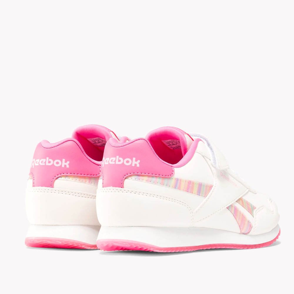 Reebok Royal Classic Jogger 3.0 1V Dziecięce Biało-Różowe (100074586) Reebok Royal Classic Jogger 3.0 1V Dziecięce Biało-Różowe (100074586)